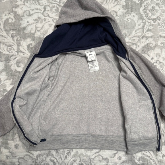 Simple Joy by Carters fleche toddler sweater/hoodie - Picture 7 of 9